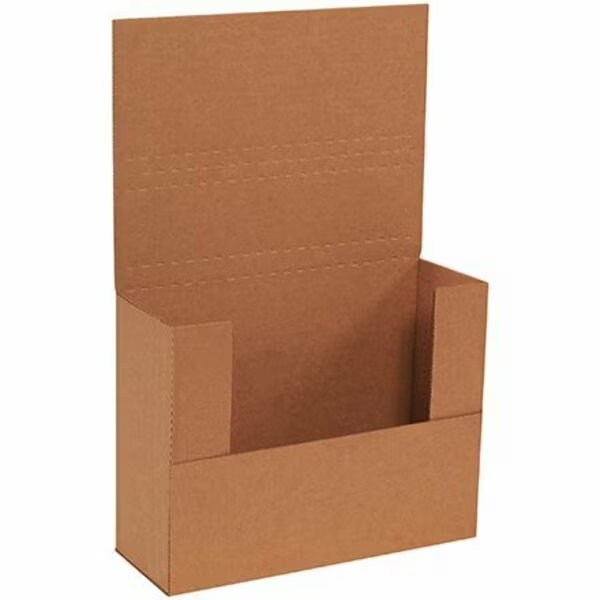 11 1/8 x 8-5/8 x 4'' Kraft Easy-Fold Mailers, 50PK, Bsc Preferred, Mfr#: S-1614